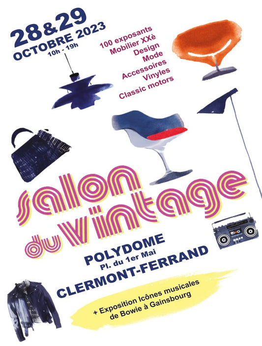 SALON DU VINTAGE AU POLYDOME CLERMONT FERRAND