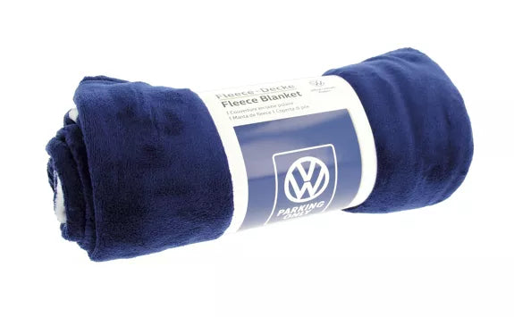 Couverture Polaire Volkswagen avec sa pochette de rangement