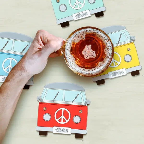 Lot de dessous de verres Combi Volkswagen