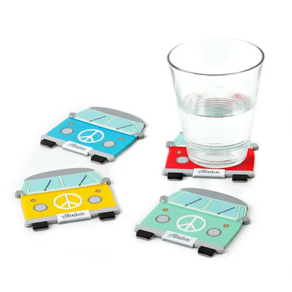 Lot de dessous de verres Combi Volkswagen