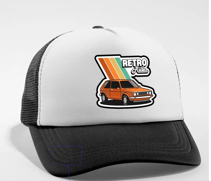 Casquette retro vintage motif Golf Volkswagen