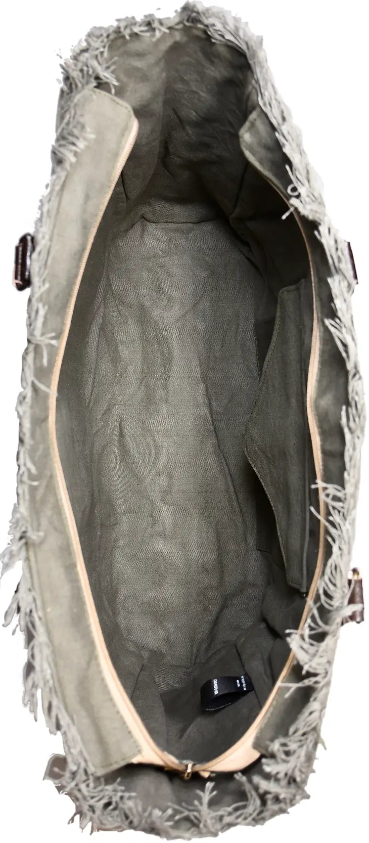 Upcycling Grand sac réalisé en toile de tente militaire