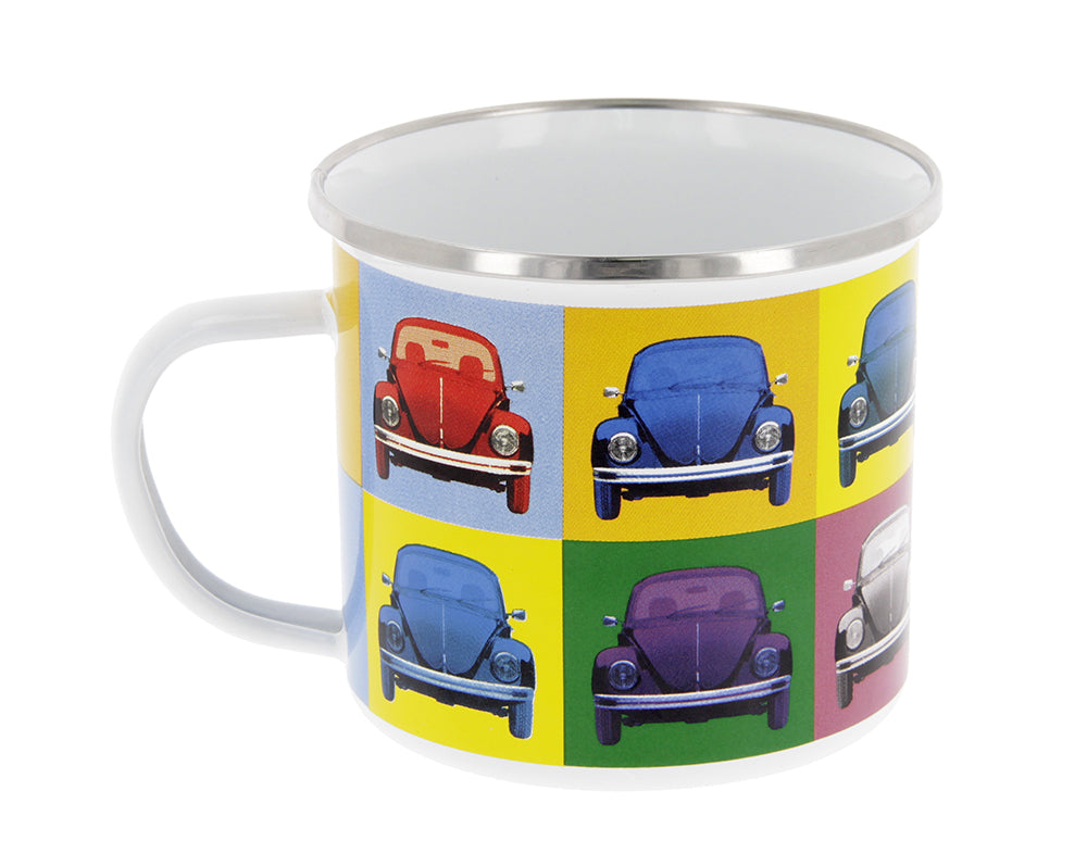 Tasse émaillée Multicolore Coccinelle VOLKSWAGEN