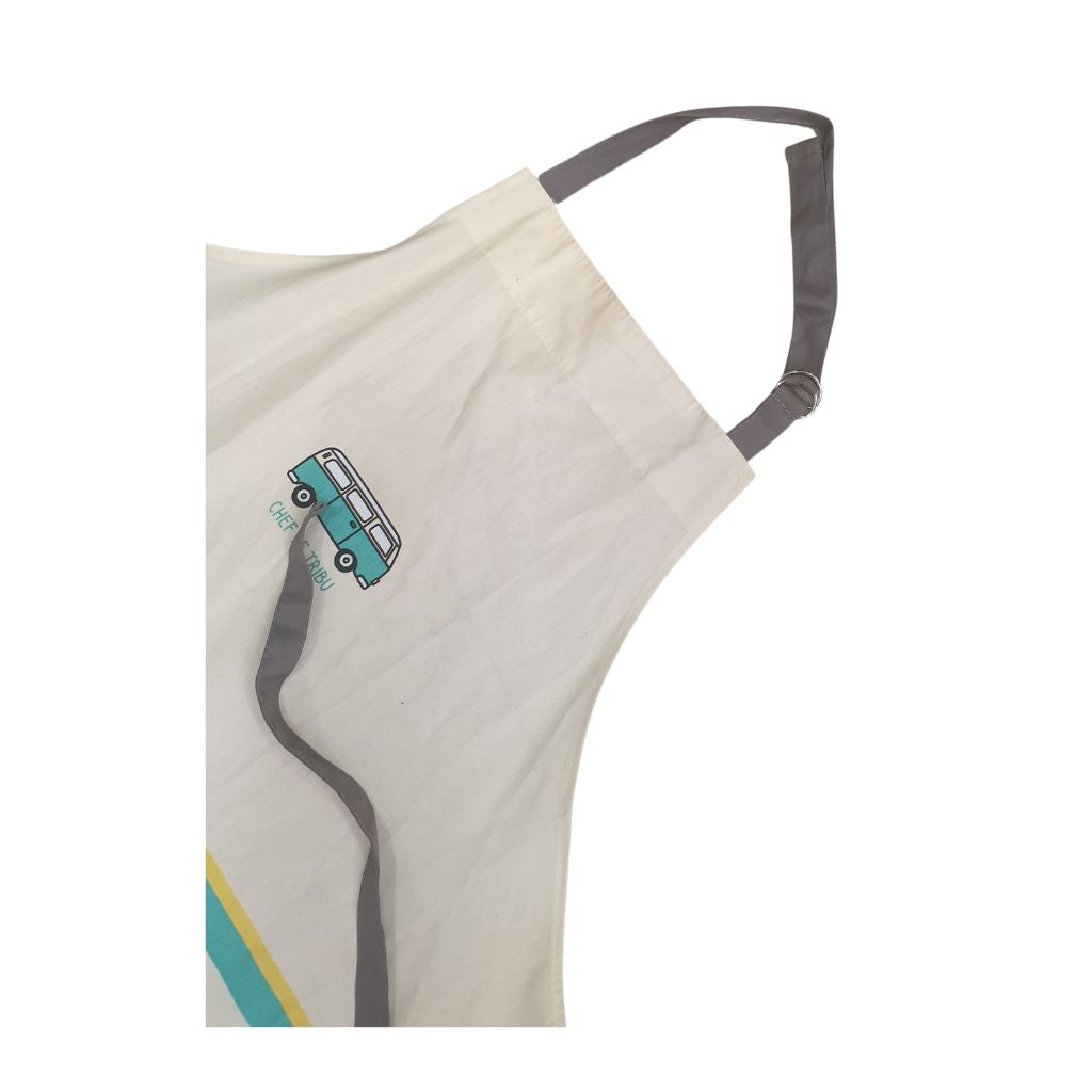 Tablier en coton motif Combi