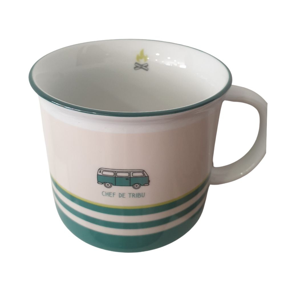 Tasse en céramique motif Combi
