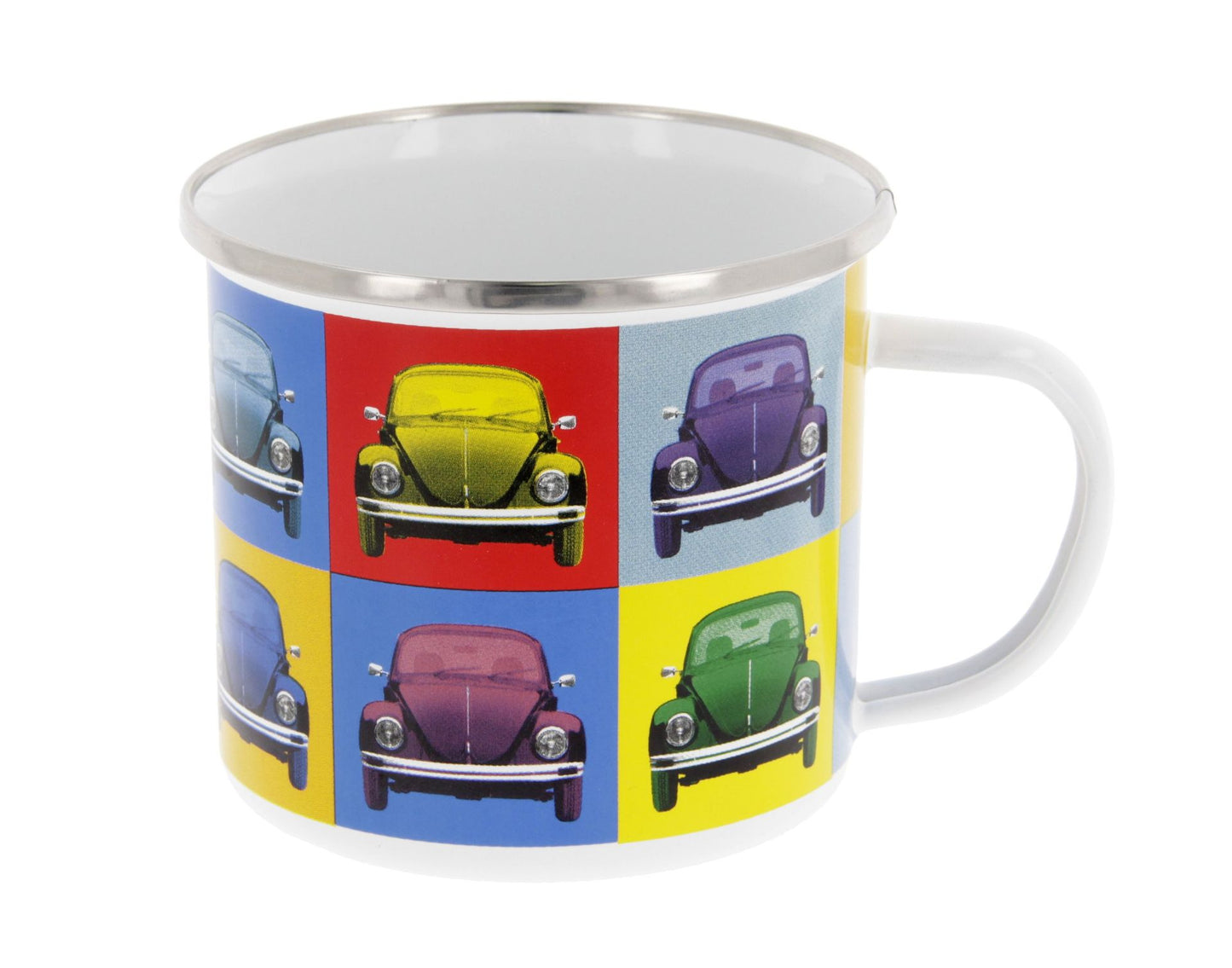 Tasse émaillée Multicolore Coccinelle VOLKSWAGEN
