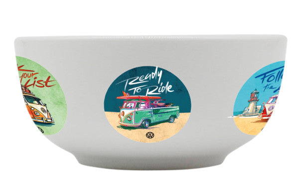 Bol en céramique motif Bulli T1 Volkswagen