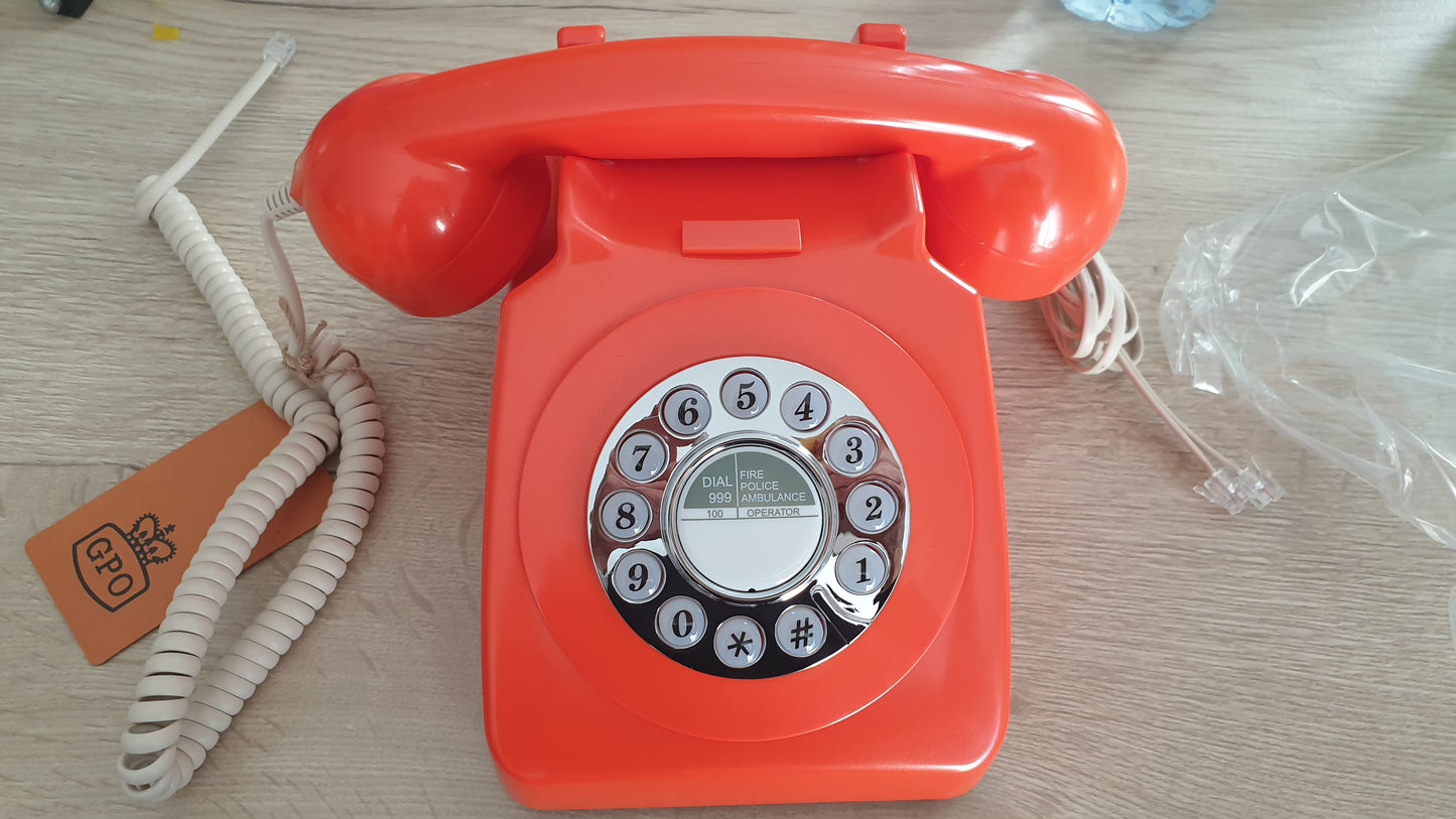 GPO dial button phone