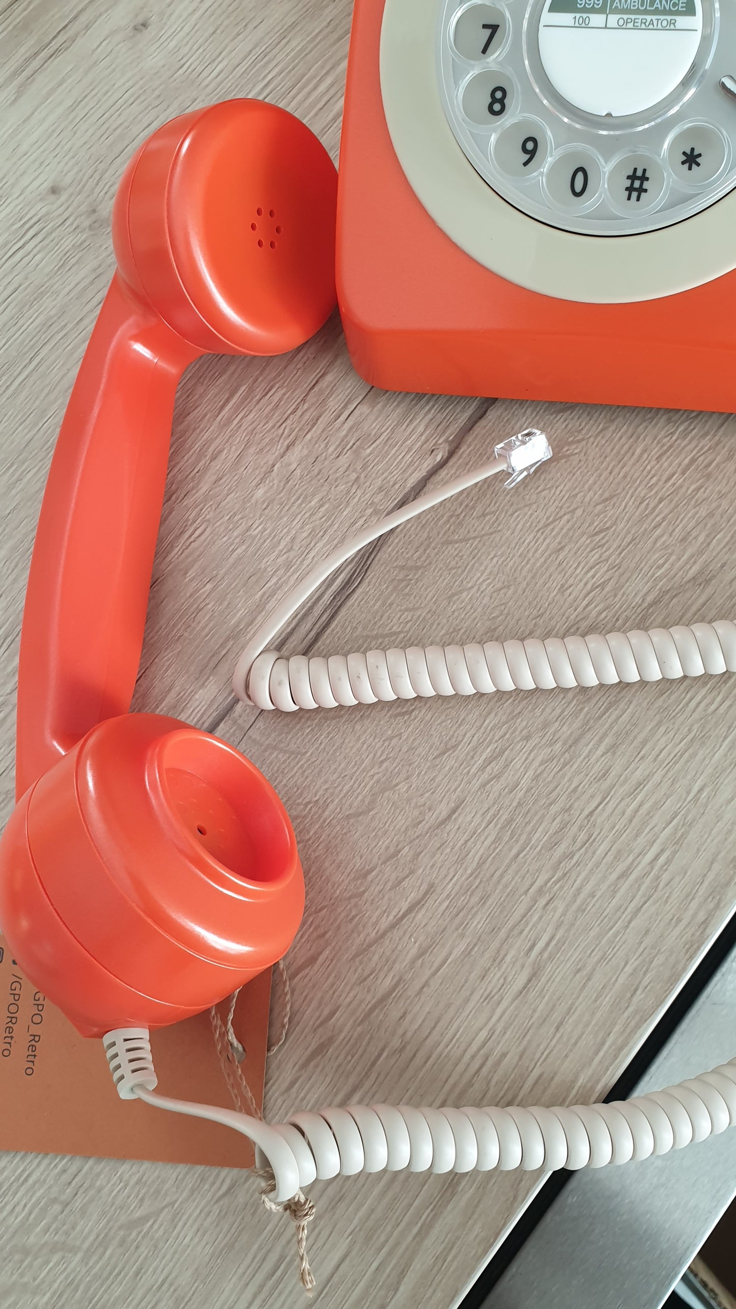 Téléphone GPO à cadran rotatif