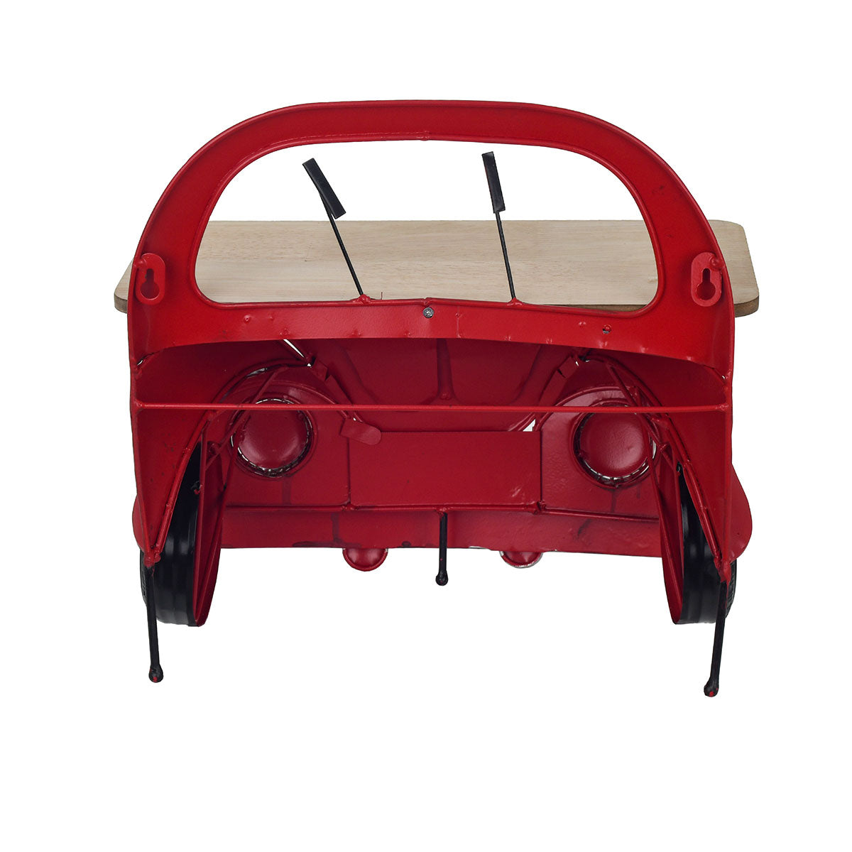 Etagère murale rouge en forme de Coccinelle