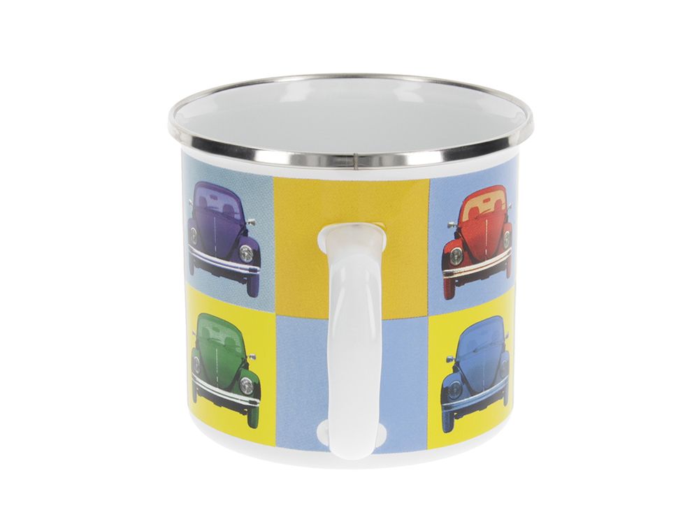 Tasse émaillée Volkswagen Coccinelle