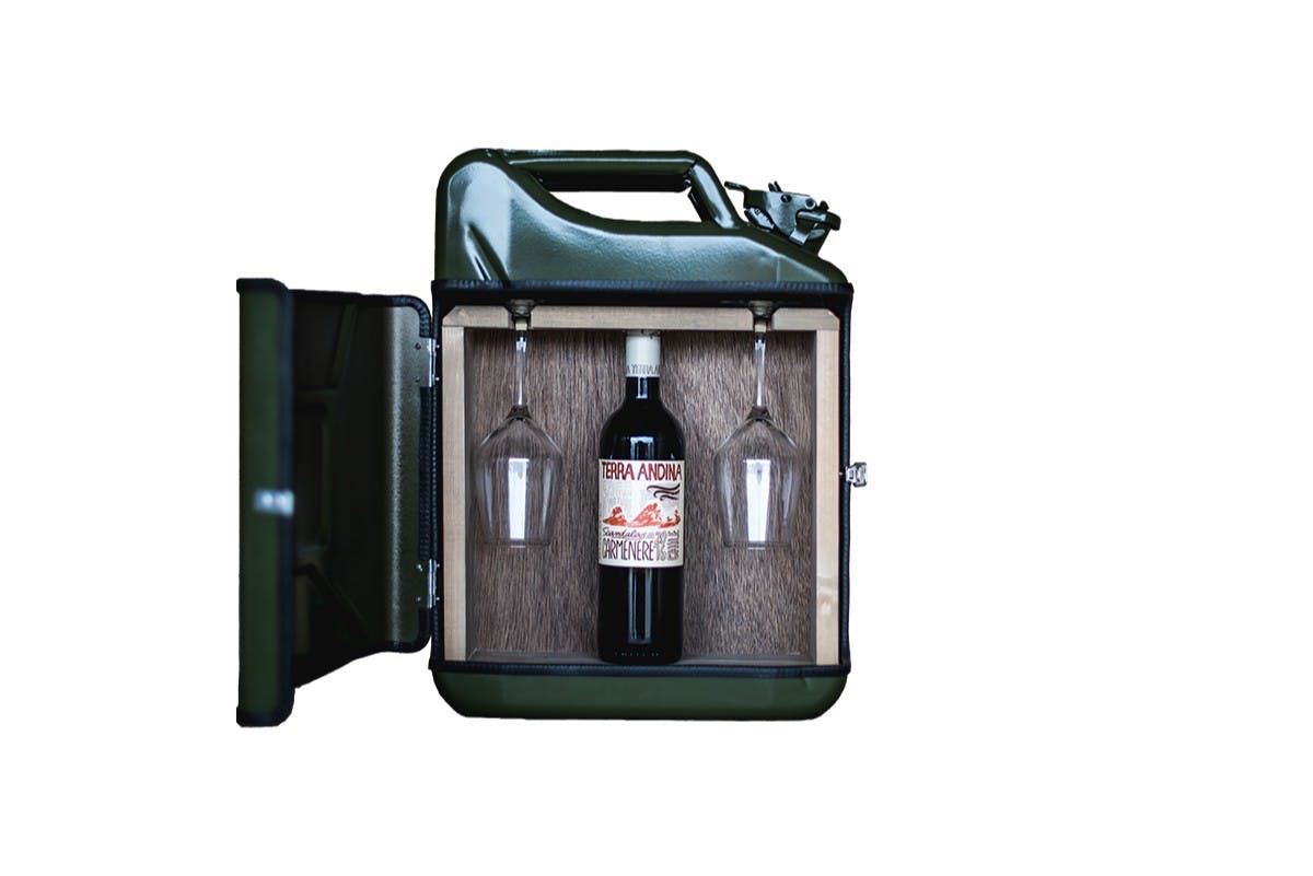 Jerrican bar 10L et ses 2 verres