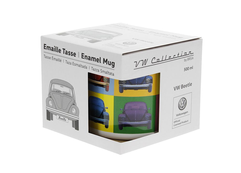 Tasse émaillée Volkswagen Coccinelle