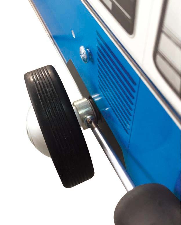 Chariot de marche enfant T1 Combi Volkswagen - roue