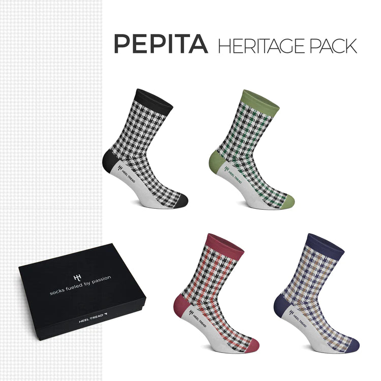 Coffret 4 chaussettes Pack Héritage Pepita