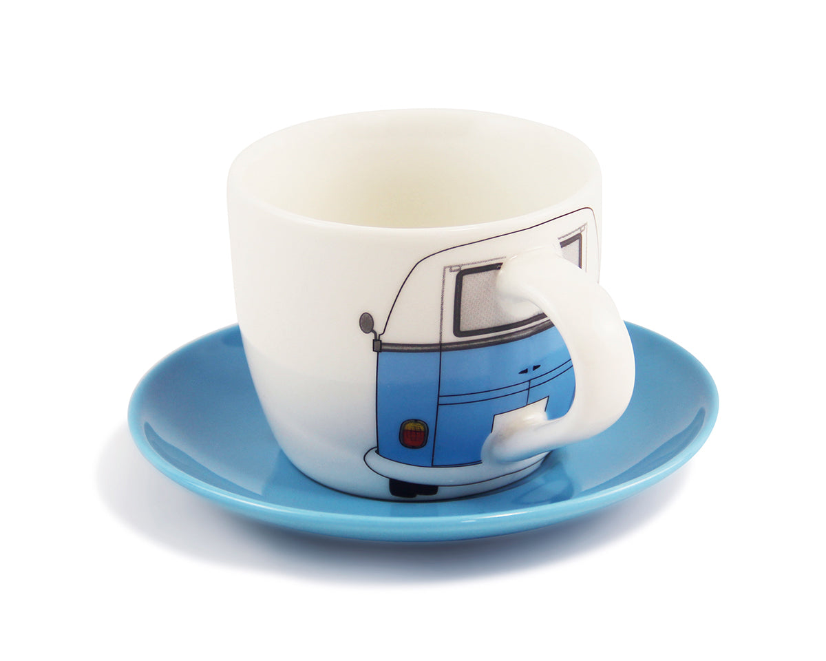 Set of Volkswagen Bus cups