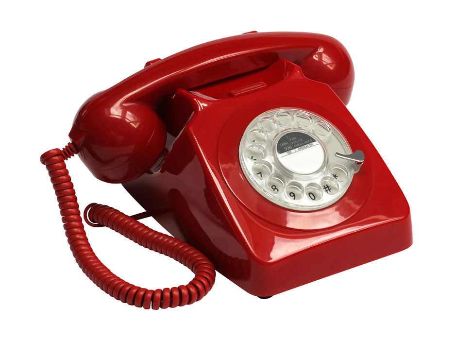 Téléphone GPO à cadran rotatif