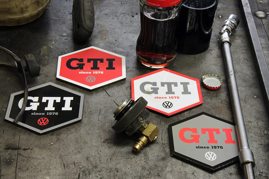Lot de 4 sous verres GTI