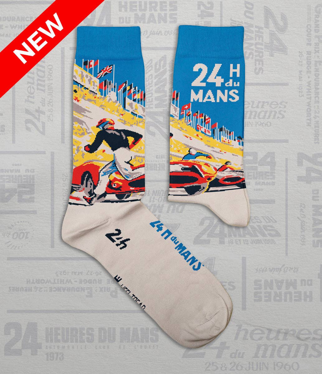 Pack de 4 chaussettes  24H du  Mans