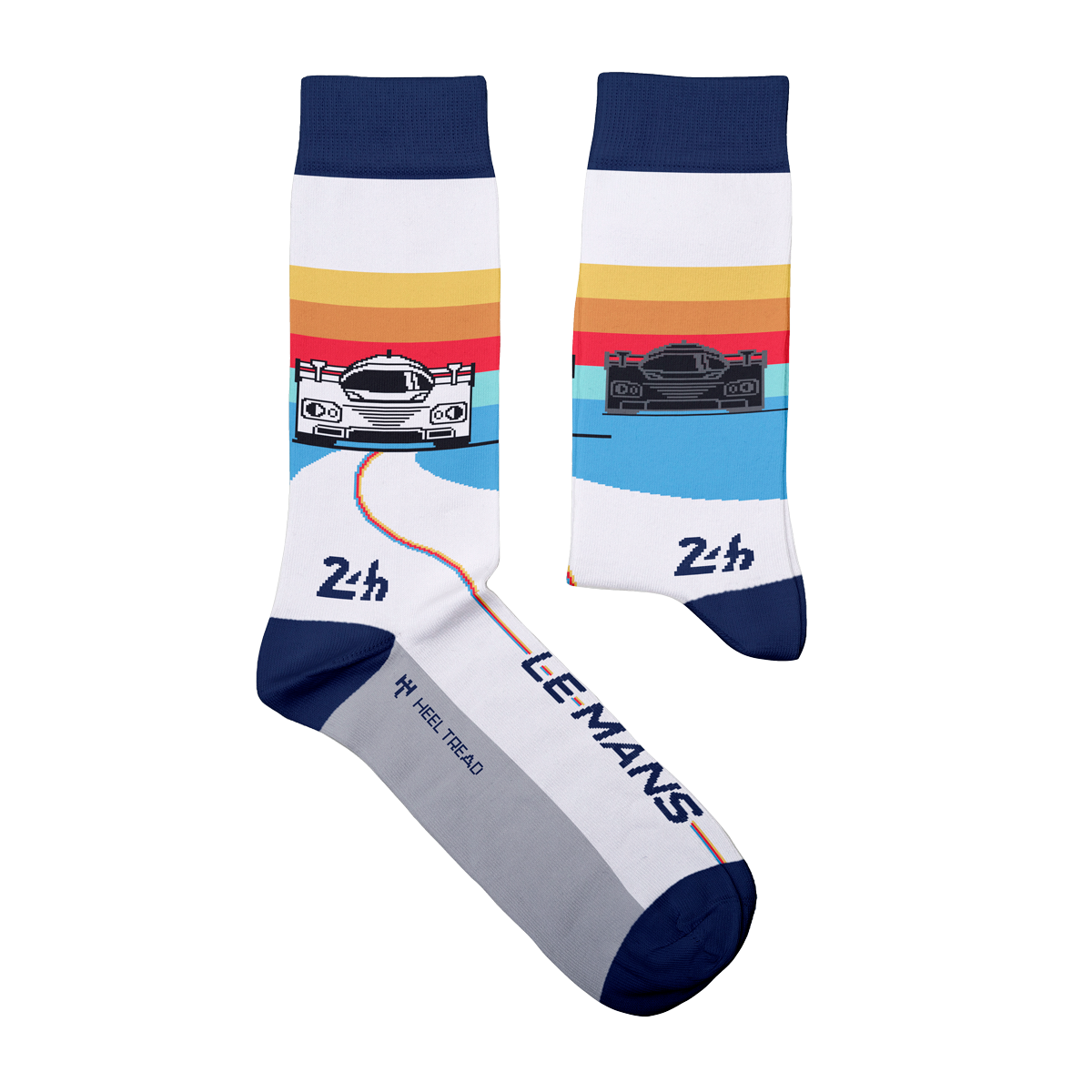 Chaussettes Lemans Retro Racer