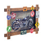 Tableau Plaque Moto