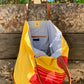 Sac de plage en toile recyclée