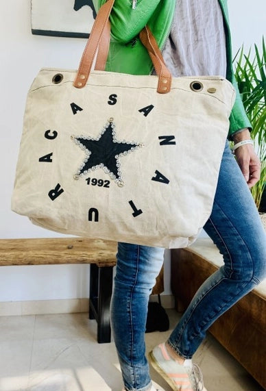 Petit Sac Rectangulaire Fermeture Éclair Poignées simili cuir