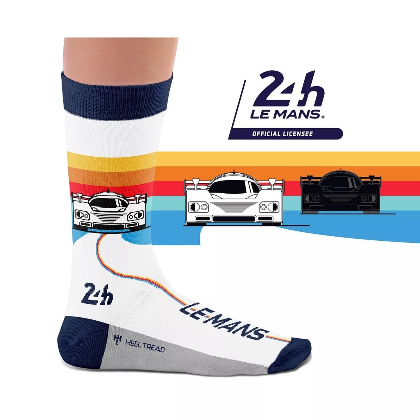 Chaussettes Lemans Rétro Racer