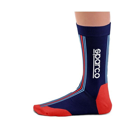 Chaussettes Martini bleues Sparco