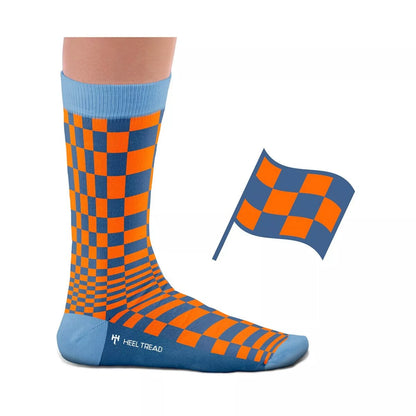 Chaussettes Pasha Orange/Marine