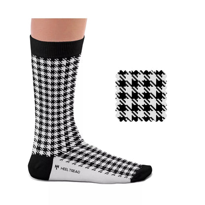 Chaussettes Pepita Noir-Blanc