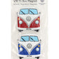 Lot de 2 aimants T1 Volkswagen