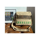 Sac besace en toile recyclée