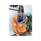 Sac recyclé couleur orange