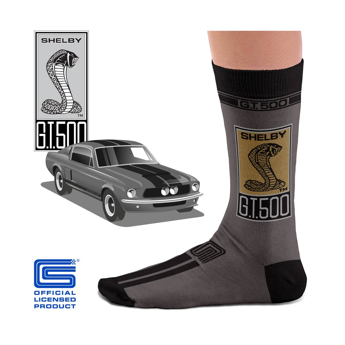 Chaussettes Shelby Mustang GT 500