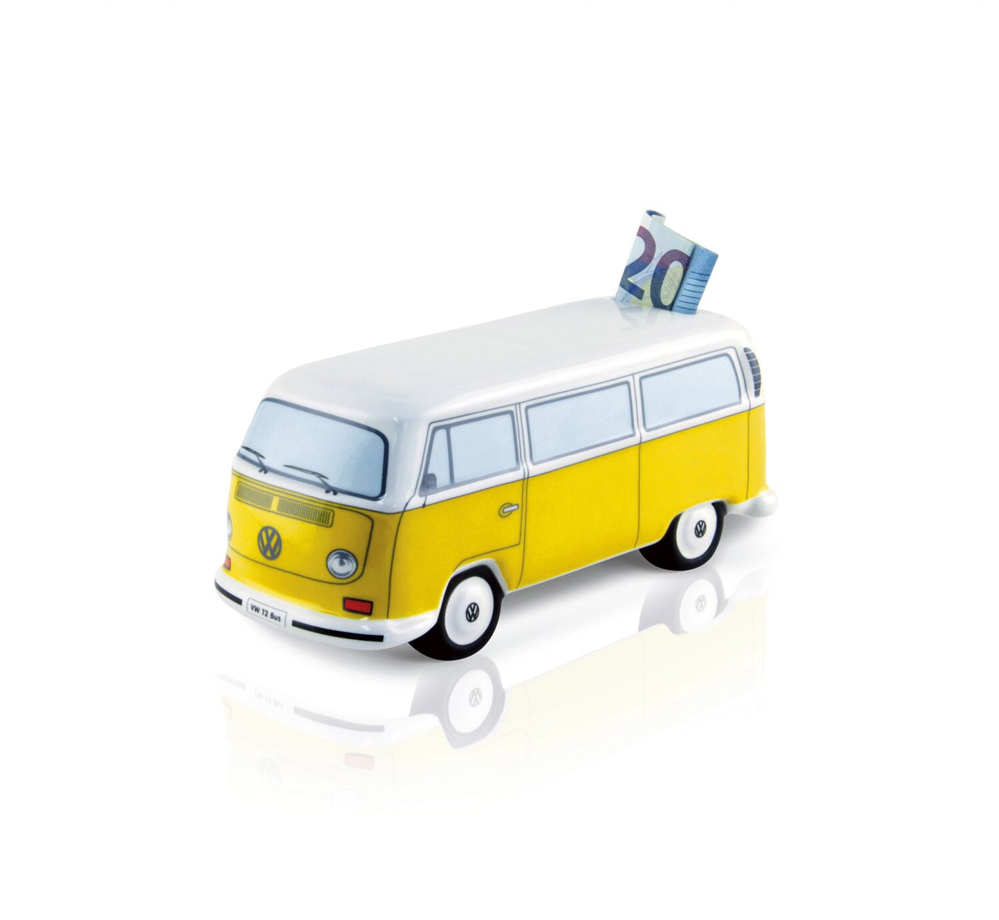 Tirelire T2  VOLKSWAGEN Combi jaune