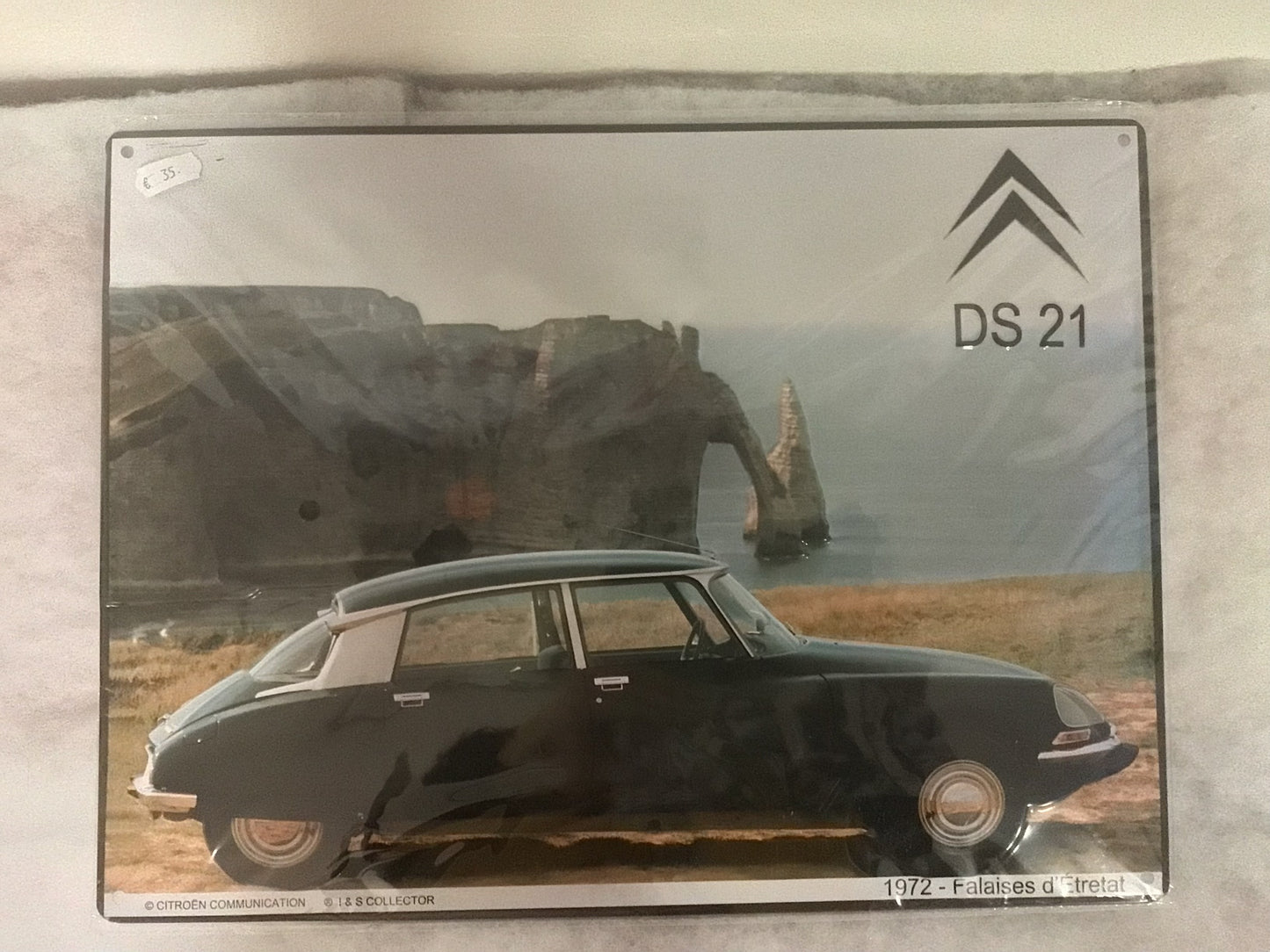 Plaque Citroen Classic DS19 | Plaques métal vintage décoratives Plaque Citroen Classic DS19 | Plaques métal vintage décoratives