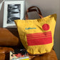 Sac de plage en toile recyclée