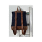 Sac à dos en tissu vert ou bleu