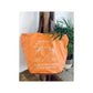 Sac recyclé couleur orange