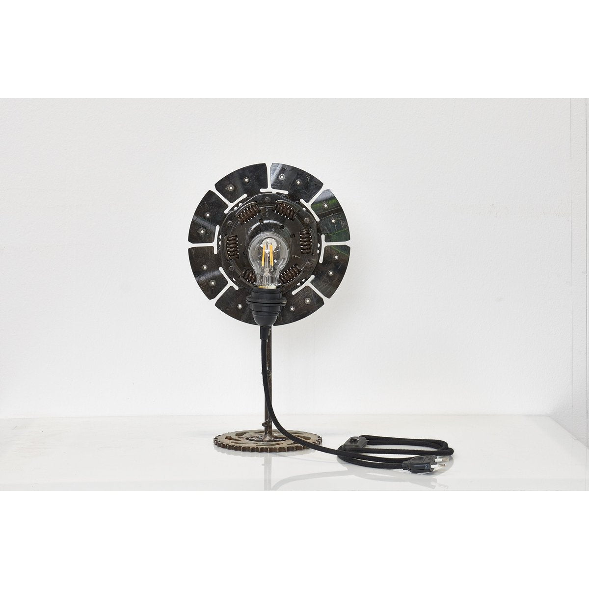 Lampe Upcycling disque d'embrayage