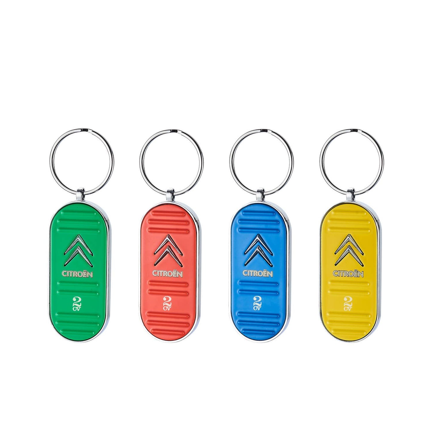 Citroen porte clés couleur en métal