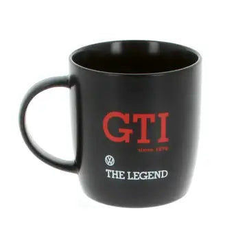Volkswagen GTI Tasse NOIR   ***ÉDITION SPÉCIALE 50e ANNIVERSAIRE***