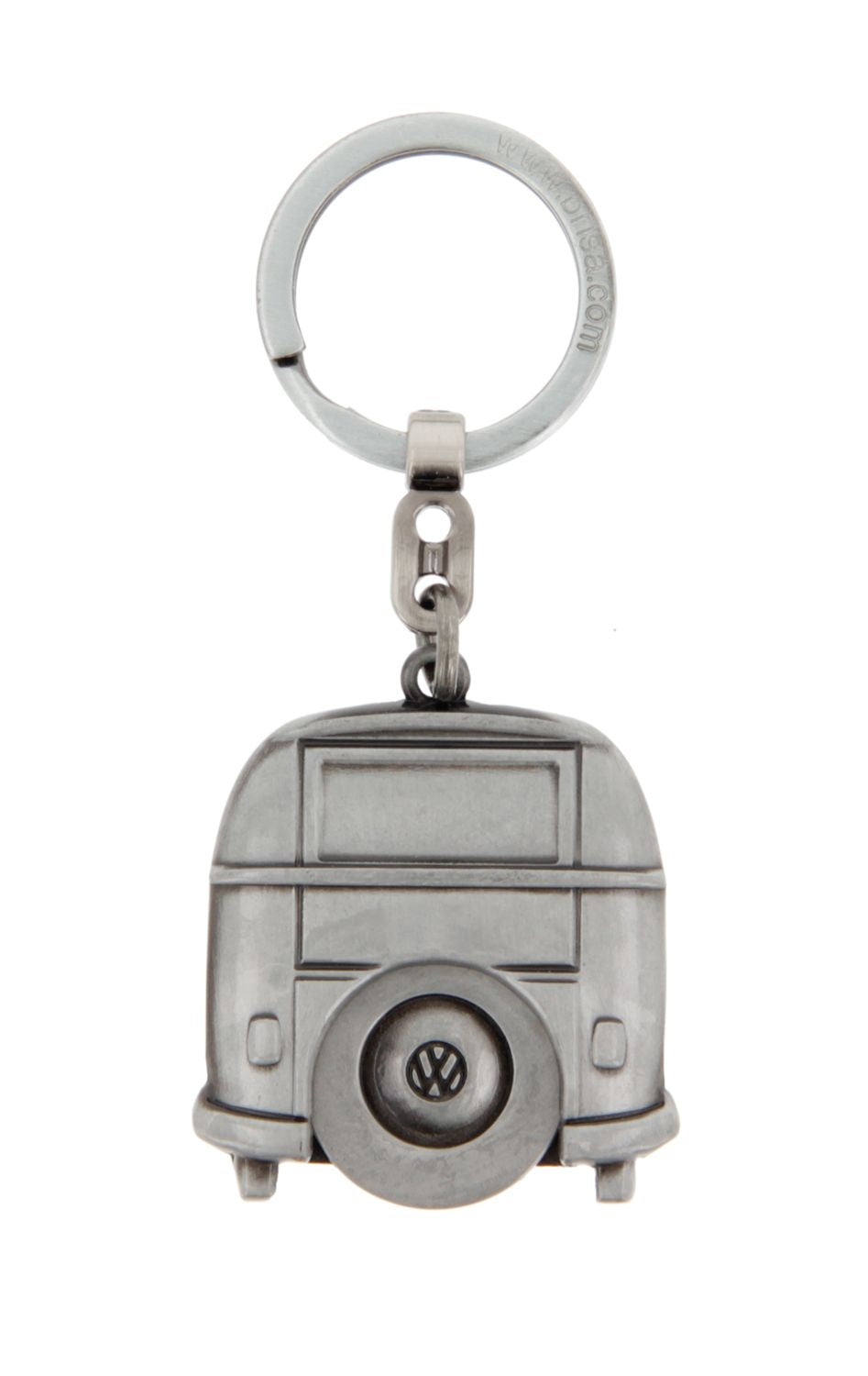 Porte-clés en patine avec jeton Combi Volkswagen