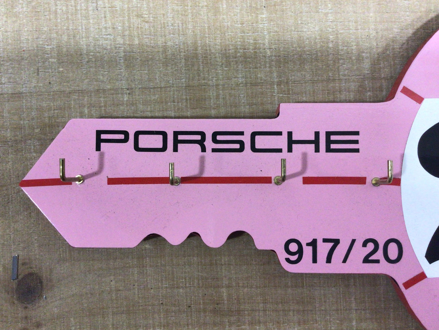 Porsche wall key hanger