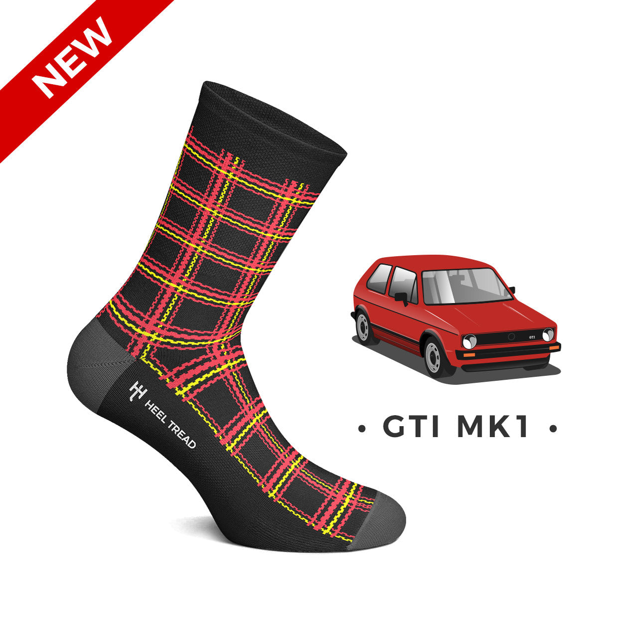 Chaussettes Golf GTI rouge