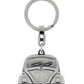 Volkswagen Beetle key ring with trolley token
