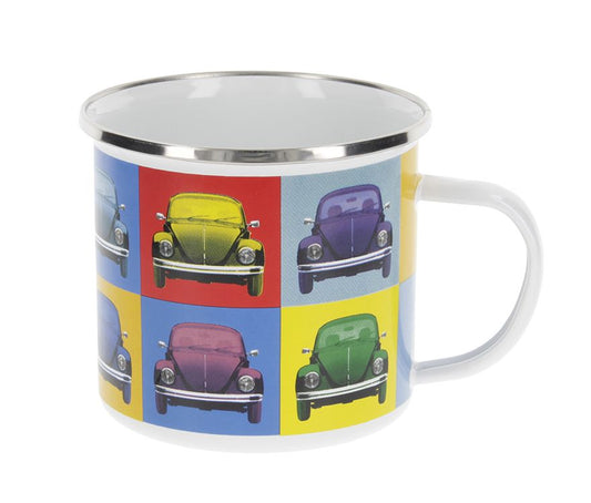 Tasse émaillée Volkswagen Coccinelle