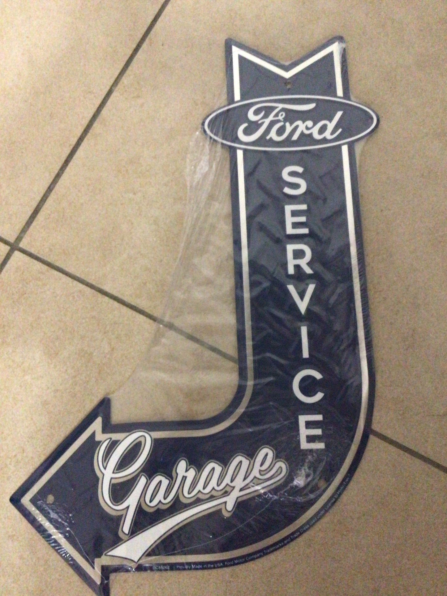Plaque US Ford Service Garage