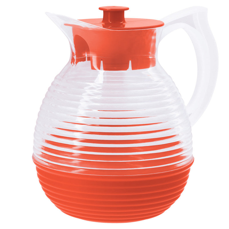 Déco La Guimbarde : Carafe rétro originale de "La Carafe" orange